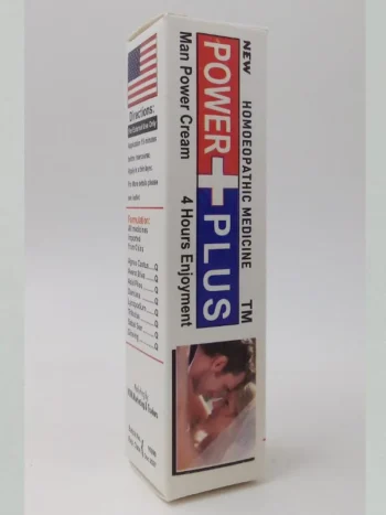 Power Plus Cream – Homoeopathic Man Power Cream | Original Herbal Formula in Pakistan