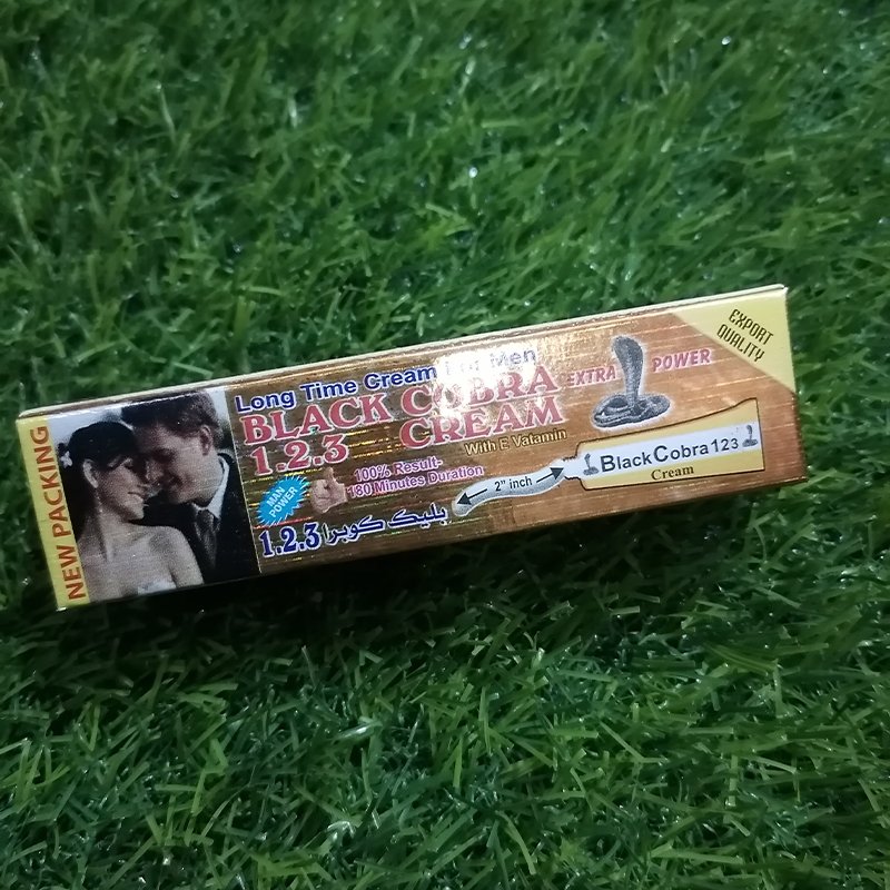 Black Cobra Delay Cream - Extra Power 180 Minutes Duration