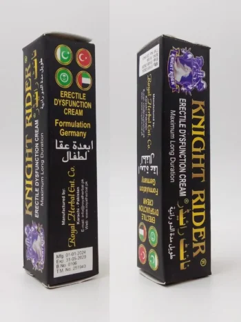 Knight Rider Cream for Men – Erectile Dysfunction & Timing Solution | Original in Pakistan