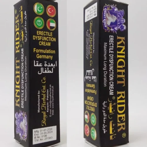 Knight Rider Cream - Erectile Dysfunction Cream